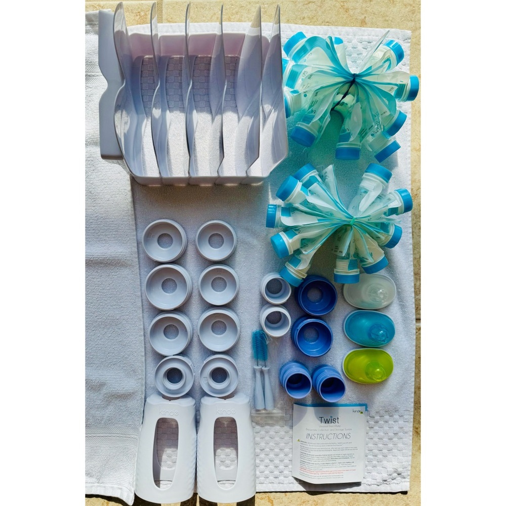 NWOT Kiinde Twist Breastfeeding Baby Bottle Feeding Gift Set - Picture 2 of 4